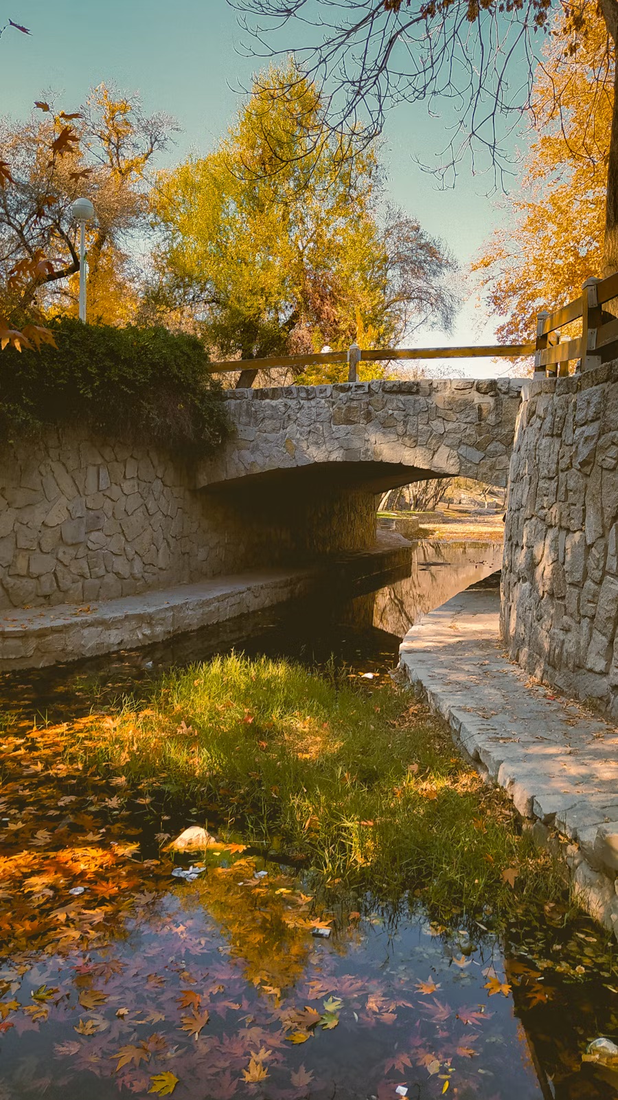 Bridge over water
